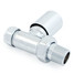 M-MAN-007-ST-C-ALT00 - Marvine Modern Manual Chrome Towel Radiator Valves With Sleeves M-MAN-007-ST-C-ALT00 - Marvine Modern Manual Chrome Towel Radiator Valves With Sleeves